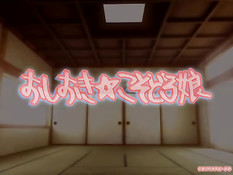 Связанную 3D тёлку в сетчатом белье трахают и заставляют сосать