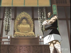 Связанной хентай девчонке приходится отсасывать парнишке член