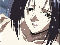 Связанной хентай девчонке приходится отсасывать парнишке член