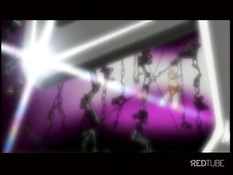 Скованные цепями хентай девки подверглись сексуальному насилию