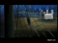 Скованные цепями хентай девки подверглись сексуальному насилию