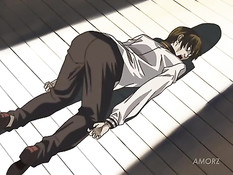 Парнишка занимается сексом с двумя шикарными хентай девушками