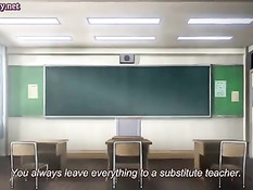 Грудастая хентай блондиночка села на парня и довела до оргазма