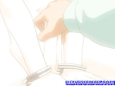 Аниме гей в одежде оттрахал в очко обнажённого худого паренька