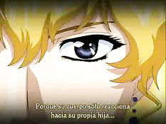 Мужчина в очках делает куннилингус и трахает в киску аниме девку