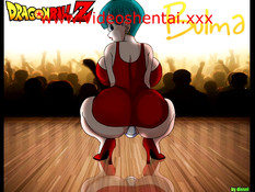 Сексуальные сиськастые девушки из аниме сериала Dragon Ball Z