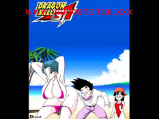 Сексуальные сиськастые девушки из аниме сериала Dragon Ball Z