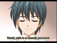 Парень прижал к стене хентай девку и засадил член в бритую киску