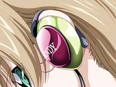 Возбуждённый парень лапает и ласкает хентай девок в вагоне метро