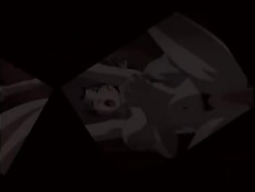 Паренёк трахает грудастую хентай подружку и облизывает её тело