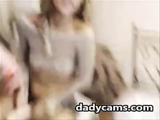 Татуированная лесбиянка страпоном трахает подругу в чёрном белье