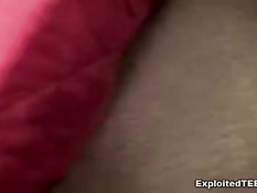 Молодую блондинку Kennedy Leigh после отсоса оттрахали рачком