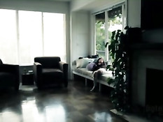 Мужчина делает куннилингус и ебёт юную красотку Hayden Winters