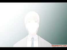 Преподаватель привязал к столу хентай девушку и оттрахал раком