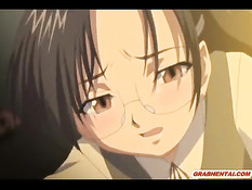 Преподаватель привязал к столу хентай девушку и оттрахал раком