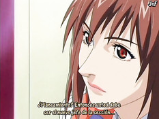 Сексуальная хентай блондинка трахается в офисе со своим боссом