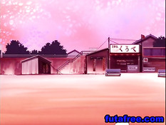 Хентай девушку с красными волосами оттрахал щупальцами монстр