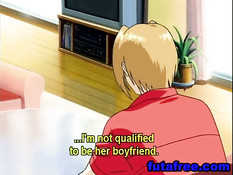 Хентай девушку с красными волосами оттрахал щупальцами монстр