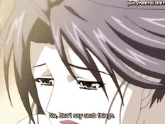 Паренёк оттрахал вибратором и членом грудастую хентай женщину