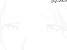 Паренёк оттрахал вибратором и членом грудастую хентай женщину