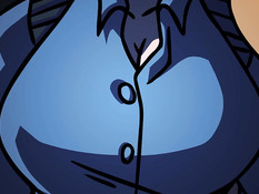 Аниме девчонка ночью отсасывает и трахается со злобным монстром