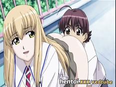 Парень на улице дал отсосать член хентай блондинке и сделал куни