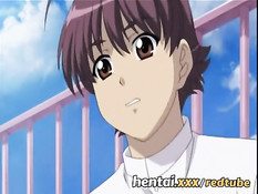 Парень на улице дал отсосать член хентай блондинке и сделал куни