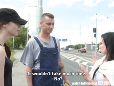 Чешские девки за деньги соглашаются ебаться на свежем воздухе