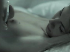 Ночной секс лесби девушек Krystal Boyd, Little Caprice и Blue Angel