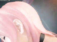 Он схватил щупальцами 3D девушку и оттрахал в выбритую киску