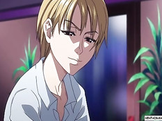 Развратная учительница занимается лесби сексом с хентай девкой