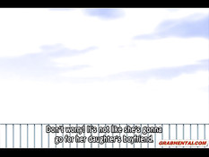 Сисястая хентай кошечка с красными волосами затрахала паренька