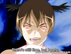 Парнишка обнял и оттрахал хентай девчонку с розовыми волосами