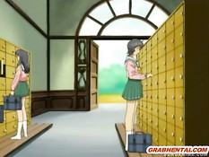 Перевозбудившийся мужчина принуждает к сексу хентай студенток