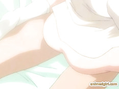 Молодая хентай подруга показала свою киску и отсосала парнишке