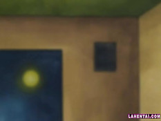 Рыжая хентай женщина в очках зашла в комнату к парню и отсосала