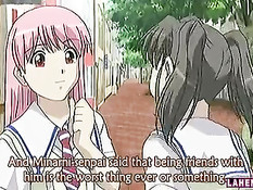 Парень схватил хентай студентку за сиськи и оттрахал в аудитории