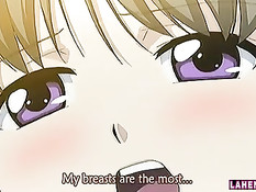 Парень схватил хентай студентку за сиськи и оттрахал в аудитории