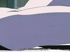 Парень вытащил большой член и оттрахал на кровати хентай девку