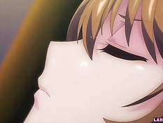 Молодой человек под дождём лижет киску грудастой хентай девке