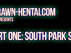 Аниме порно героев комиксов South Park и жёсткий секс супергероев