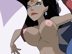 Аниме порно героев комиксов South Park и жёсткий секс супергероев