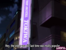 Парень с видеокамерой вылизал сиськи и трахнул хентай девушку