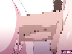 Парень с видеокамерой вылизал сиськи и трахнул хентай девушку