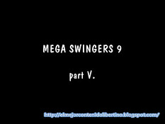 Оператор подсматривает за парами на чешской вечеринке свингеров