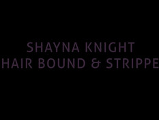 Насильник в маске привязывает юную шатенку и трахает на кровати