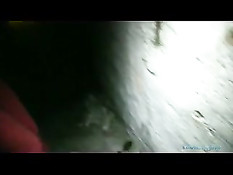 Он уговорил приезжую румынскую девку заняться сексом на улице