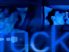 Девки Lucie Lee и Lea de Mae ласкают друг друга и ебутся с парнями