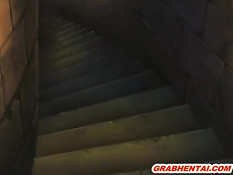 Злые гоблины в подвале оттрахали красивую эльфийскую девушку