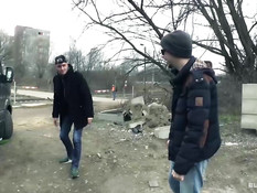 Немецкая девчонка Anny Aurora получила порцию спермы на живот